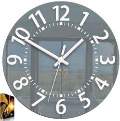 ModernClock Stílusos Lukas falióra - csendes szerkezet, fényes 3D, jól látható 28 cm (Lukaszary)