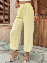 Shein Sárga Magasszárú Nadrág (L) (607703)