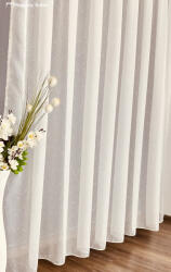 fuggonyoutlet Voile, Hópehely, krém, 400x155 cm
