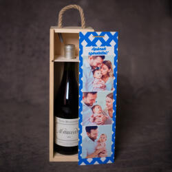 NagyAjándék Egyedi feliratos flaska