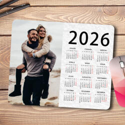 NagyAjándék Naptáras fényképes egérpad