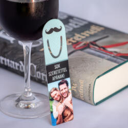 NagyAjándék Egyedi fényképes könyvjelző