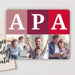 NagyAjándék APA - fényképes hűtőmágnes