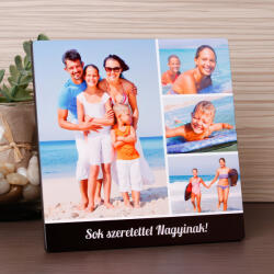 NagyAjándék Négyzet alakú fotópanel 4 képpel