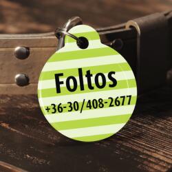 NagyAjándék Kör alakú kutyabiléta - zöld