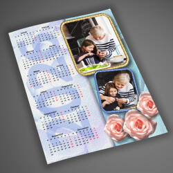 NagyAjándék Virágos falinaptár