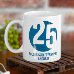 NagyAjándék Szülinapos egyedi bögre