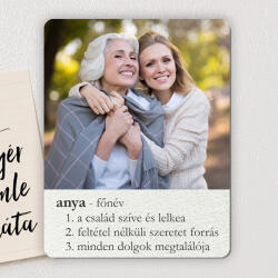 NagyAjándék Anya - fényképes hűtőmágnes
