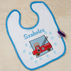 NagyAjándék Tűzoltós bébi előke