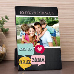 NagyAjándék Szeretlek, ölellek, csókollak fotópanel