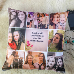 NagyAjándék Egyedi fényképes kispárna - nagyajandek - 6 590 Ft