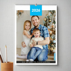 NagyAjándék Fényképes falinaptár, A4 - nagyajandek - 3 990 Ft