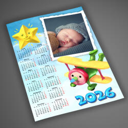 NagyAjándék Fényképes repcsis naptár, A4