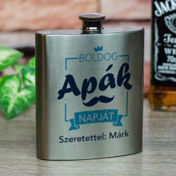 NagyAjándék Egyedi flaska Apák napjára