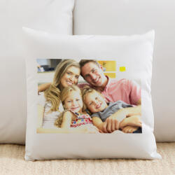 NagyAjándék Fényképes kispárna A4 képpel, fekvő