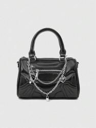 Shein Fekete Kis Kézitáska Öv (608453)