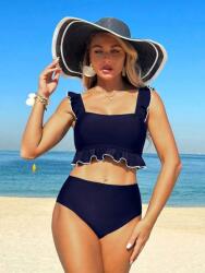 Shein Sötétkék Fürdőruha Felső Bugyi (M) (608061)