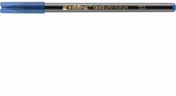 edding Marker Edding 1340 Glitter, varf tip pensula, 1-6 mm, albastru glitter (ED1340643)