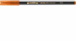 edding Marker Edding 1340 Glitter, varf tip pensula, 1-6 mm, portocaliu glitter (ED1340646)