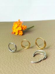 Shein Arany Kis Karika Fülbevaló