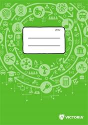 Victoria Jegyzetfüzet, A5, üres, 32 lap, Victoria