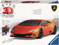 Ravensburger Lamborghini Huracán Evo 3D puzzle narancssárga 108 db-os Ajándék (115716)