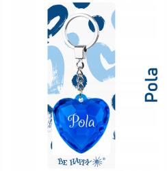 Be Happy Kulcstartó műanyag felirattal Be Happy/mező (5900094216514)