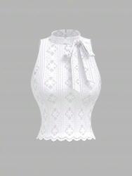 Shein Fehér Álló Felső (s) (606020)