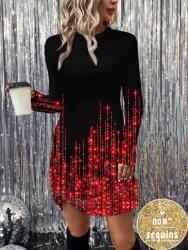 Shein Kétszínű Ruha Mini (s) (606738)