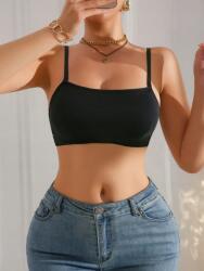 Shein Fekete Merevített Melltartó (85B) (607490)