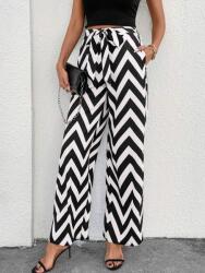 Shein Kétszínű Nadrág Csíkos Mintával (s) (608560)