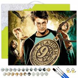 Oh Art! Festés Számok Alapján Harry Potter Festmények számok szerint kerettel (Obraz Do Malowania po numerach dla dzieci)