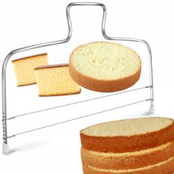 Krisberg Húros Tésztakés Piskótavágó Cukrászati Kés dupla húros (NÓŻ STRUNOWY do ciasta nóż DO BISZKOPTU)