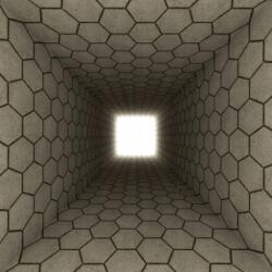 agmART Fotótapéta Absztrakt Fény Ragyogás Alagút 380x256 (Fototapety agmART)