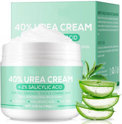 NOVA KISS Crema cu 40% Uree si 2% Acid Salicilic pentru Piele Uscata si Crapata , Ingrijire Picioare si Maini, 150 g