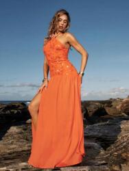 Shein Narancssárga Flitteres Maxi Ruha (s) (606161)