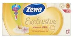 Zewa Exclusive WC-papír, 4 rétegű, 8 tekercs, mandulatej, Zewa (7322540837933)