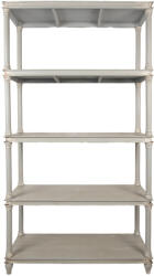 Clayre & Eef Raft lemn gri vintage 110x40x210 cm (5H0748G) Raft