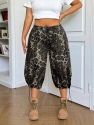 Shein Mintás Húzózsinóros Nadrág (2XL) (606486)