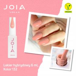 JOIA vegan Vegán hibrid körömlakk Joia Vegan 132 Barack 6 ml