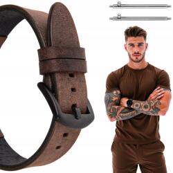 Polax Bőr óraszíj 22mm, Univerzális, L-es méret (CHrArCz)