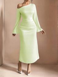 Shein Szatén Ruha Széles Ujjakkal (s) (605772)