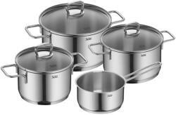 Silit Set oale Silit Alicante 4 piese inox compatibil inductie cu capac din sticla (2109300502)