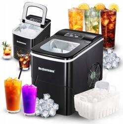 Heckermann Jégkockakészítő Gép Háztartási Kocka 12kg Expressz Jég Italhoz 120W (HZB-12/B)