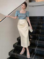 Dazy Kétszínű MIDI Ruha (M) (607261)