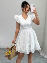 Shein Fehér Ruha Áttört (s) (608035)