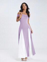 Shein Kétszínű Ruha Nyitott Vállakkal (XL) (607196)