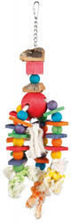 TRIXIE Colourful Wooden Toy for the Bird Cage - Дървена играчка за големи папагали, 35 см