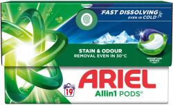 Ariel Mountain Spring All-in-1 mosókapszula 19 db -op. Secure Click (8700216765657)