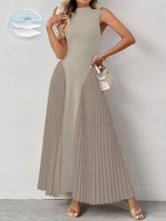 Shein Bézs Fodros Maxi Ruha (XL) (605505)